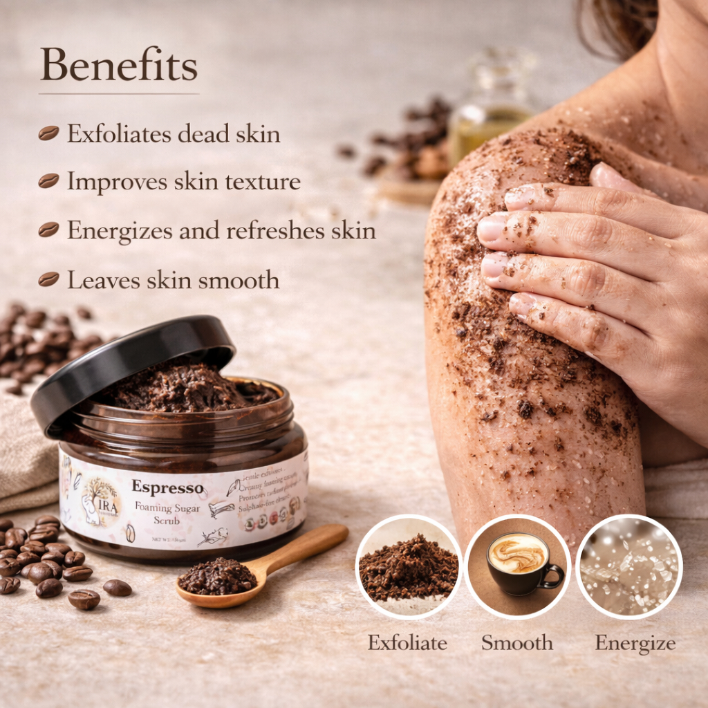 Espresso-Foaming Whipped Sugar Scrub