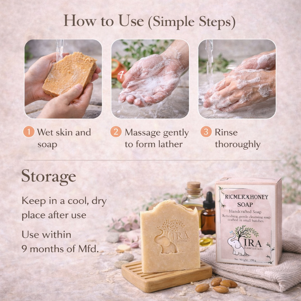 Rice Milk & Honey Soap