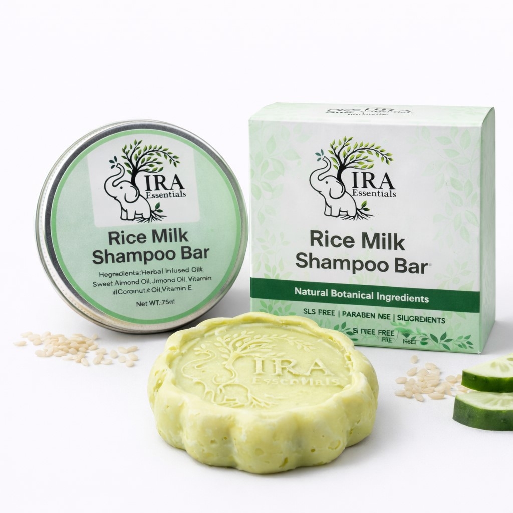 Rice Milk Shampoo Bar
